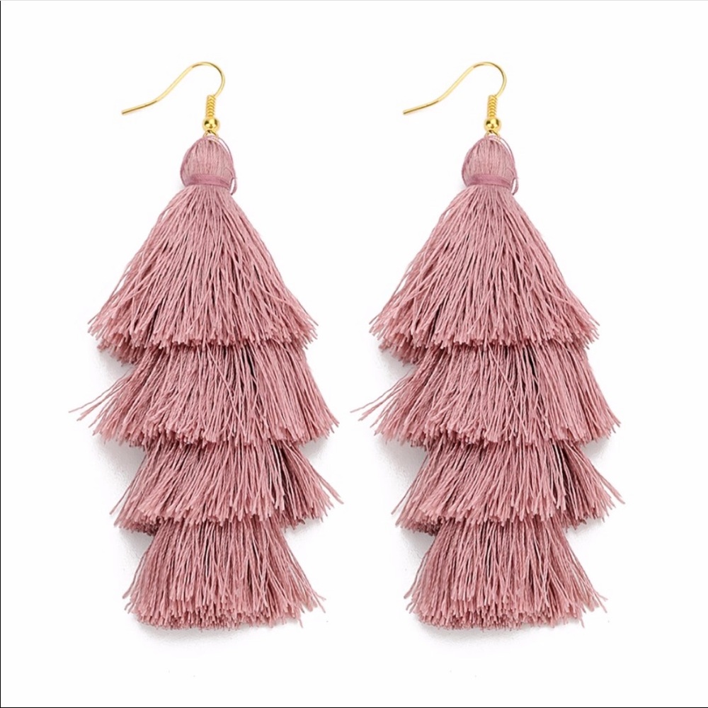 Bohemian Dangle 3 layer Earring